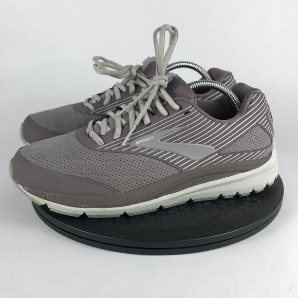 Brooks Addiction Walker Gray Comfort Shoes 1203081B094 Women’s Size 12 - Picture 1 of 12